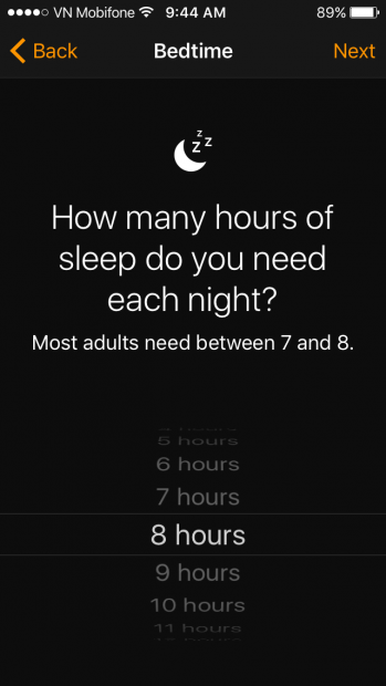 Chức năng iOS 10: Tính năng nhắc nhở đi ngủ Bedtime